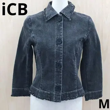 iCB 블랙 데님 자켓 F0731B20