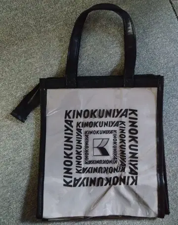 미사용 키노쿠니야 클리어 백 KINOKUNIYA