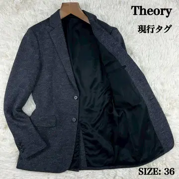 [ 새상품급 ] 현행 택 Theory 띠어리 자켓 네이비 36 스트레치