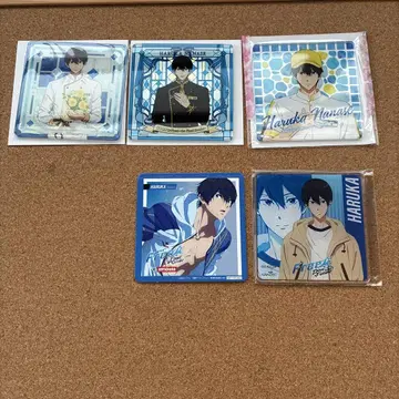 Free! 코스터 묶음 판매 1 5점 나나세 하루카