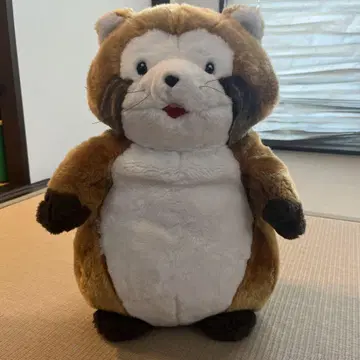 당시 물품 아라이구마 라스칼 BIG 봉제인형 세븐일레븐 한정 레어