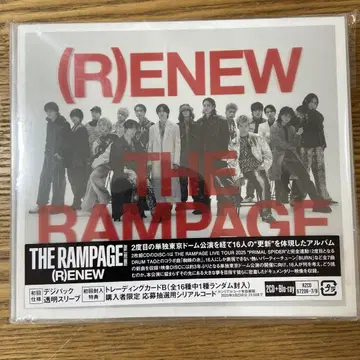 (R)ENEW THE RAMPAGE 2CD+Blu-ray