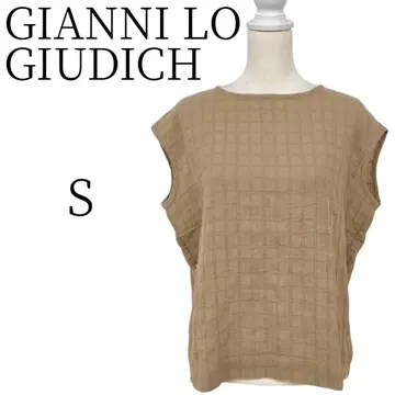 GIANNI LO GIUDICH 민소매 상의 S 베이지