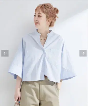새상품 와이드 슬리브 돌먼 SS 셔츠