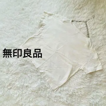 무인양품 반팔 T셔츠 코튼 100% 화이트 심플 스테디셀러 캐주얼