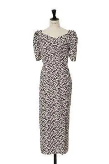 Cherry Pattern Cache-Couer One-Piece