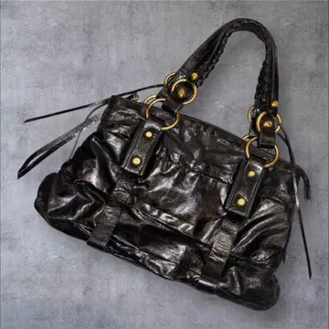 grunge y2k archive 00s shoulderbag BLK