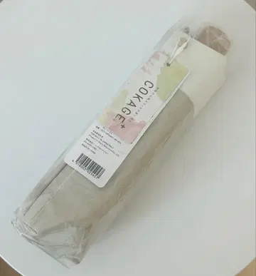 양산 COKAGE+ 3단 접이식 베이지 x 화이트