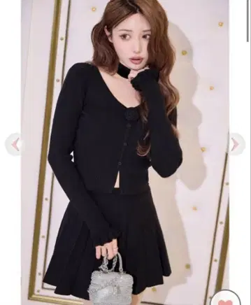 Rady 플리츠 스커트 니트 셋업 (이너 팬츠 포함)