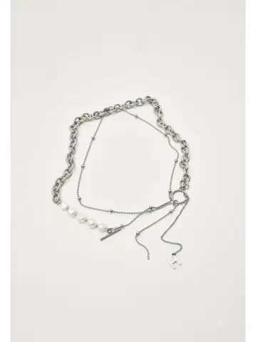 [ HELENE PARIS ] 체인 레이어드 목걸이