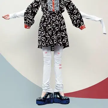 파메오 포즈 라메 스카이블루 레깅스