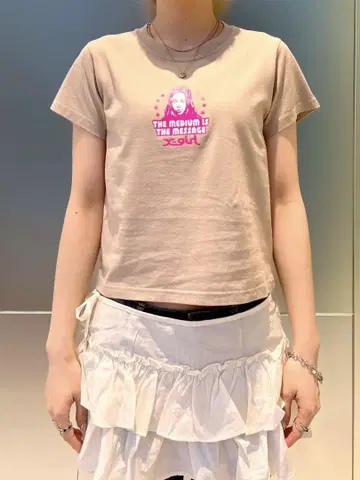 M 새상품 배송비 포함 엑스걸 XGIRL 티셔츠 쪼리핏 티