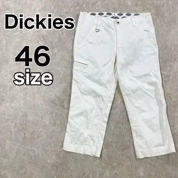 디키즈 Dickies 화이트 팬츠 7부 화이트 팬츠