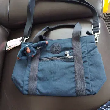 1주간 한정 Kipling 네이비 숄더백