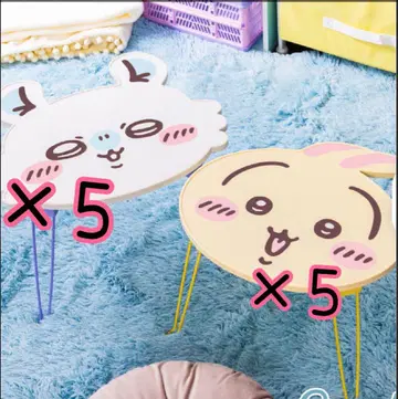 치이카와 미니 테이블 토끼 x 5, 모몽가 x 5 묶음 판매