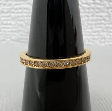 SWAROVSKI 스와로브스키 골드 반지 사이즈 58