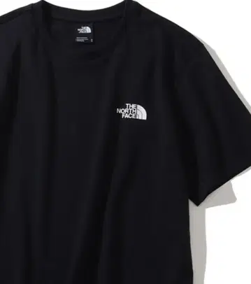 THE NORTH FACE 블랙 티셔츠