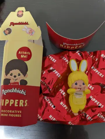 HIPPERS Monchhichi 히퍼스 몽치치 치무탄 옐로우 컬러