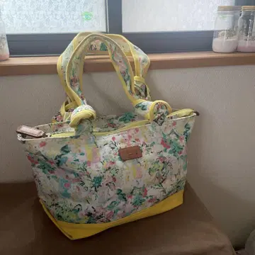 TREASURE TOPKAPI 꽃무늬 토트백