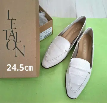 르탈론 스퀘어 스티치 소프트 로퍼 / 펌프스 24.5cm