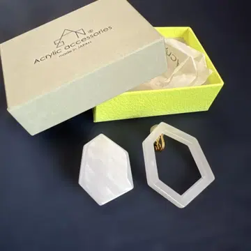sAn / Hexagon lorge 이어링