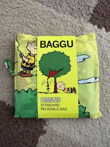 새상품 BAGGU PEANUTS KiteEatingTree 스탠다드