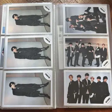SixTONES 1ST 공식 사진 세트 38매