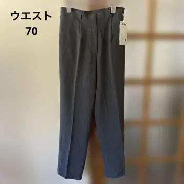 미사용 택 포함 슬랙스 허리 70-74cm 스트레치 슬랙스 그레이