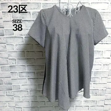 [ 23구 ] 23KU 이소재 스트라이프 티셔츠 블라우스