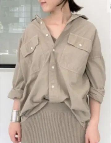 미사용 새상품 레미릴리프 chambray 셔츠