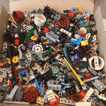 2 LEGO 테크닉 작은 부품 묶음 판매