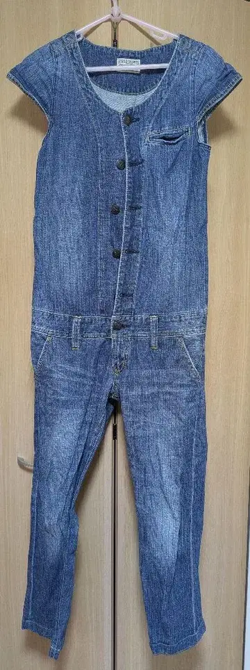 로데오 크라운즈 올인원 데님 점프수트
