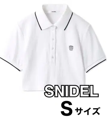 SNIDEL 스나이델 피케 셔츠 S