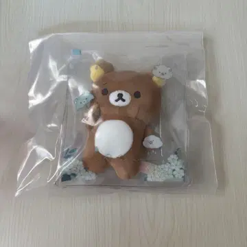 리락쿠마 비 온 뒤 맑음 파우치 포함 봉제 인형 마스코트