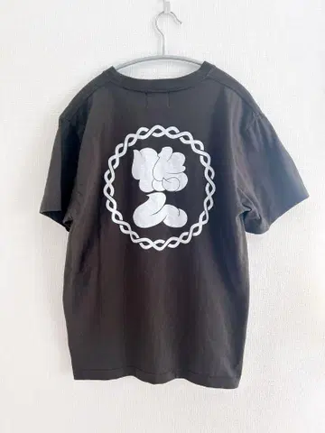 KAMOGAWAYU 블랙 카모가와유 티셔츠