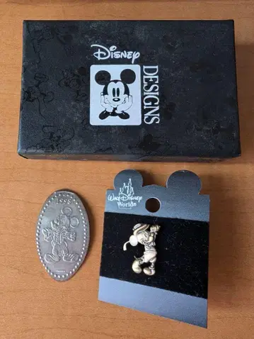 Disney Mickey Mouse 핀 배지 넥타이핀