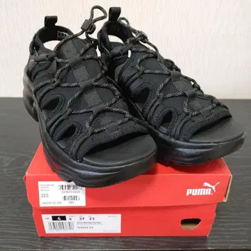 PUMA Cilia Wedge Sandal 블랙 23.0cm
