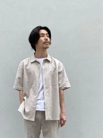 새상품급 URBAN RESEARCH 베이지 셋업 L 사이즈