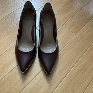 E 브라운 하이힐 22.5