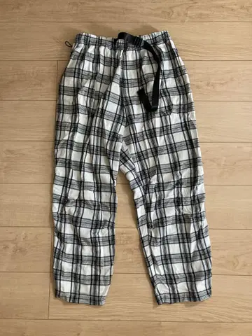 bal WIDE MOUNTAIN PANT 체크 BAL-2057