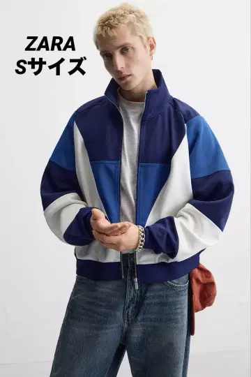 ZARA 자라 레트로 풋볼 자켓 S 완판템