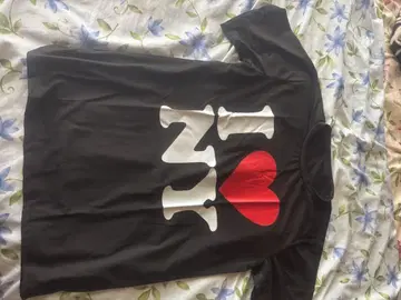 I NY 티셔츠 S 사이즈 블랙
