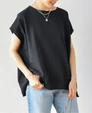 IENA 코튼 스트레치 NEO 와이드 크루 풀오버