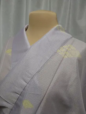 여름 기모노 유카타 연보라색 세탁 가능