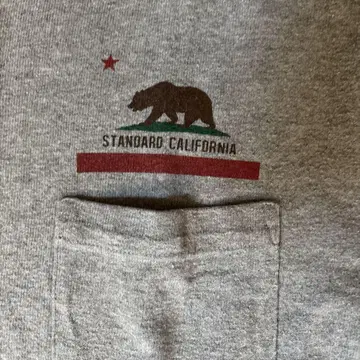 STANDARD CALIFORNIA 그레이 티셔츠 M