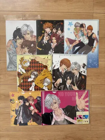 BROTHERS CONFLICT 클리어 파일 묶음 판매