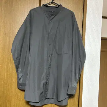 새상품급 UNIQLO +J 긴팔 셔츠 플러스제이 그레이