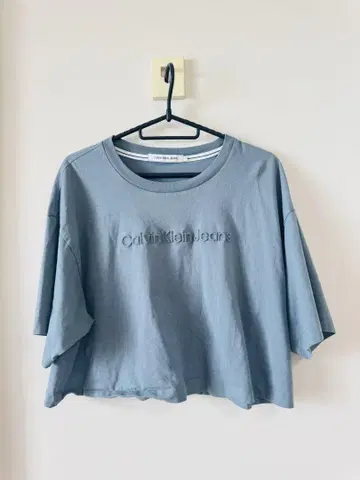 Calvin Klein Jeans 반팔 티셔츠 M 그레이