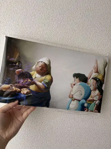 도라에몽 패브릭 보드