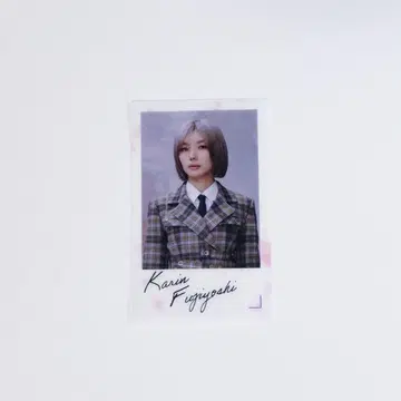 사쿠라자카46 후지요시 카린 랜덤 클리어 스티커 11th 우다제네